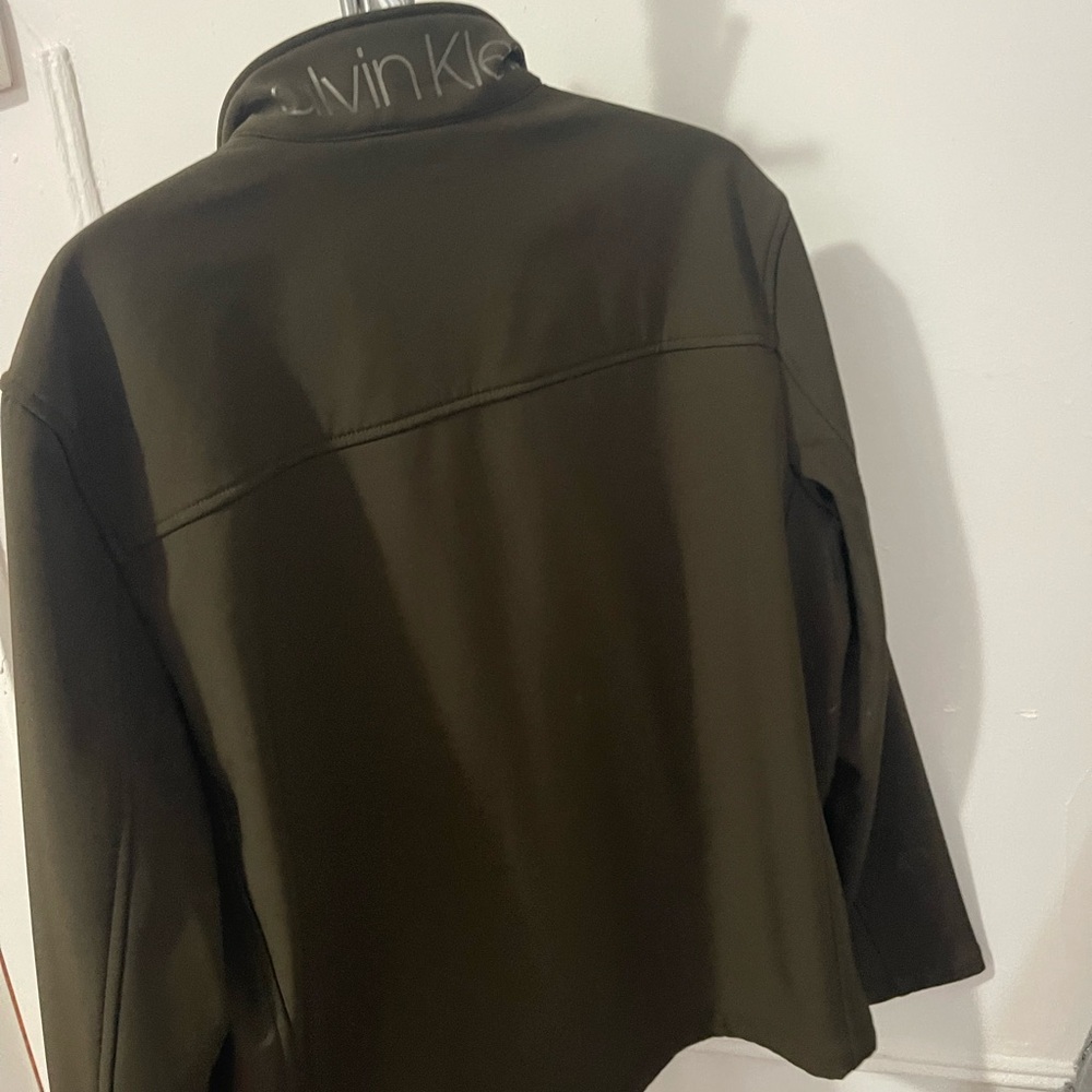 Calvin Klein Men's Dark Green Lightweight Jacket - Picture 2 of 4